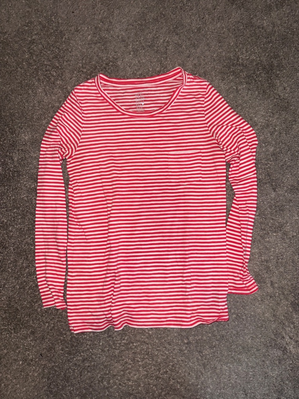 Aerie Real Soft Striped Long Sleeve Tee